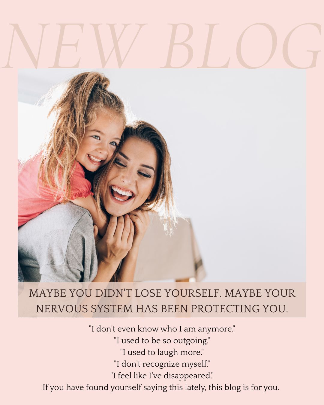 Maybe You Didn’t Lose Yourself. Maybe Your Nervous System Has Been Protecting You.