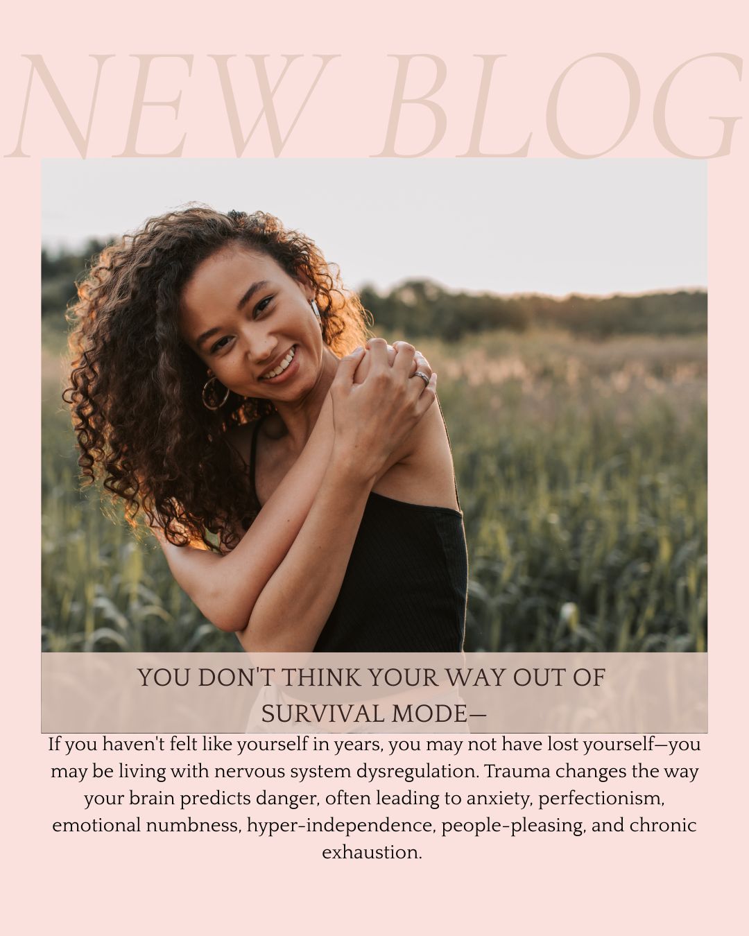 Part 4/4: You Don’t Think Your Way Out of Survival Mode—You Help Your Nervous System Feel Safe Enough to Let Go