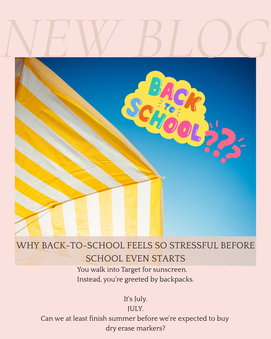 If Target’s School Supplies Made Your Chest Tighten, Read This.